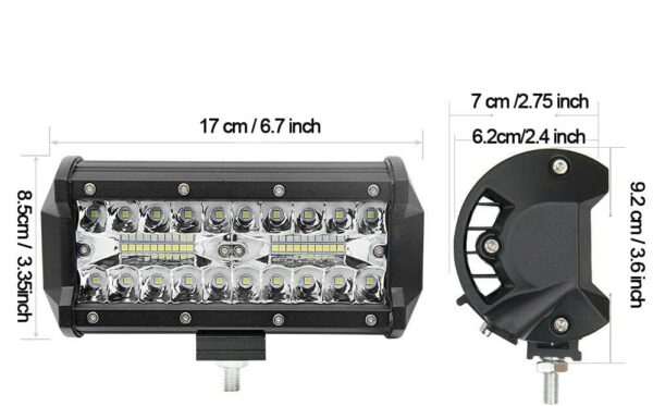 Faro LED per auto COMBO LED120W 12-24V IP67